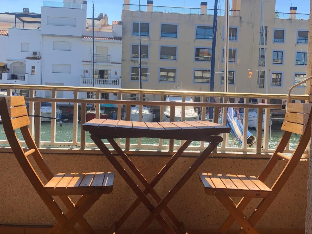 Port Ambar - Apartamento En La Marina De Empuriabrava - Balcon Con Vistas Al Canal - Playa - Wifi Εξωτερικό φωτογραφία